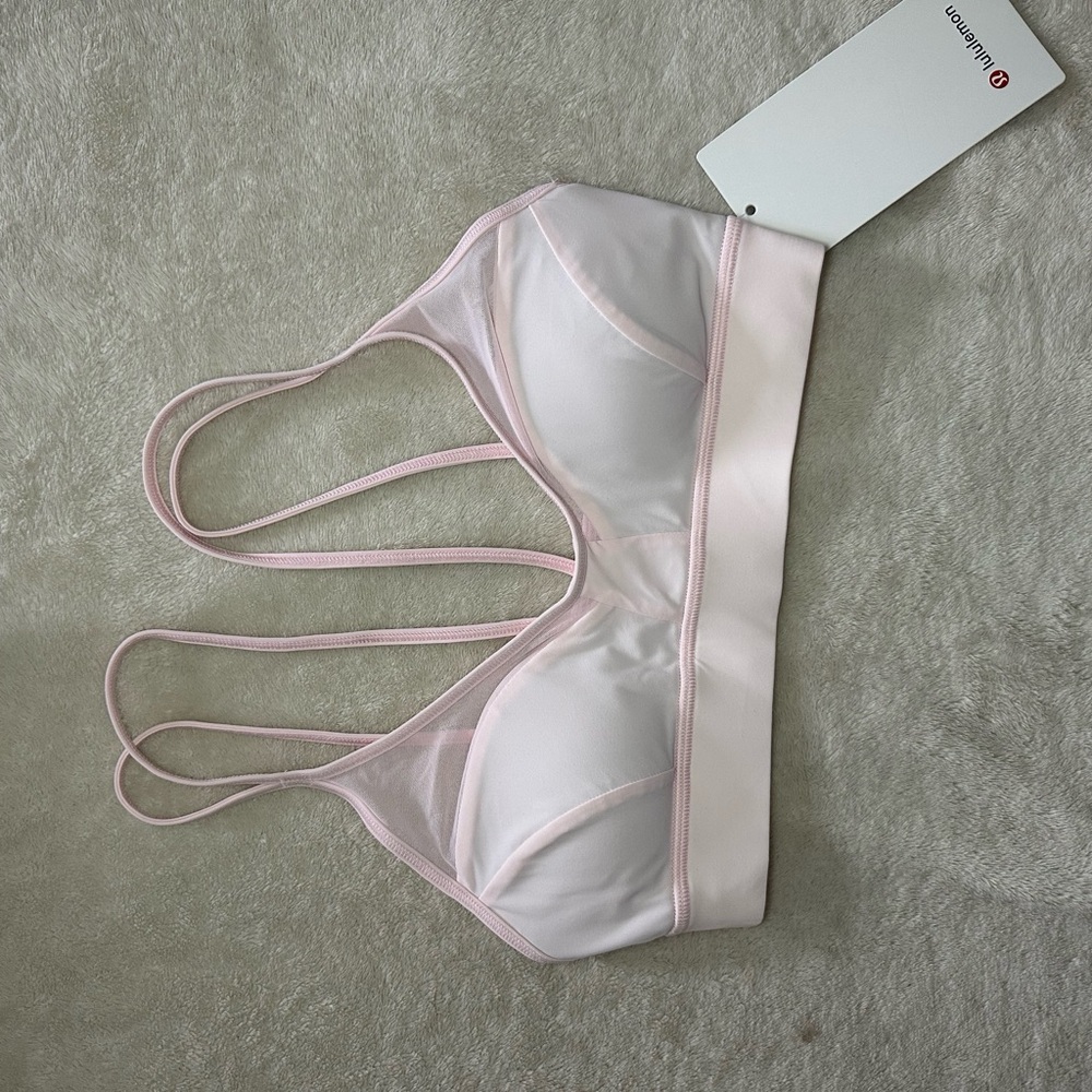 lululemon athletica Pink Strappy Bra
